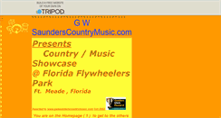 Desktop Screenshot of gwsaunders.tripod.com