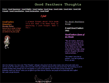 Tablet Screenshot of good-feathers.tripod.com