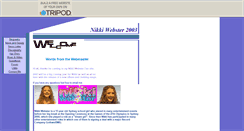 Desktop Screenshot of nikkiwebsterfan.tripod.com