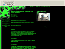 Tablet Screenshot of garlicweb.tripod.com