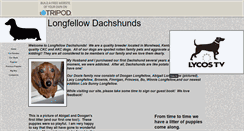Desktop Screenshot of longfellowdachshunds.tripod.com