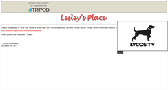 Desktop Screenshot of ljaesch.tripod.com