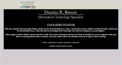Desktop Screenshot of deannabressie.tripod.com