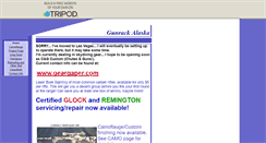 Desktop Screenshot of gunrackalaska.tripod.com
