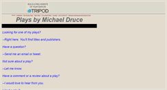 Desktop Screenshot of michaeldruce.tripod.com