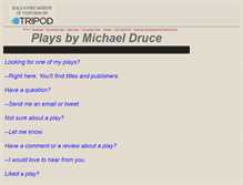 Tablet Screenshot of michaeldruce.tripod.com