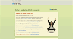 Desktop Screenshot of billyoungsite.tripod.com