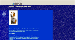 Desktop Screenshot of guineapigsnc.tripod.com