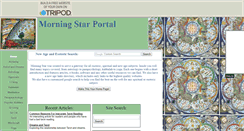 Desktop Screenshot of morningstarportal.tripod.com