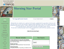 Tablet Screenshot of morningstarportal.tripod.com