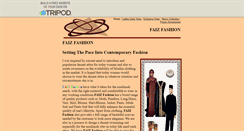 Desktop Screenshot of faizfashion.tripod.com