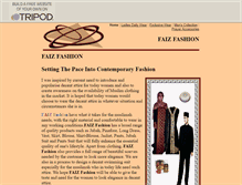 Tablet Screenshot of faizfashion.tripod.com