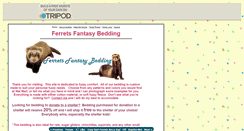 Desktop Screenshot of ferretfantasybedding.tripod.com