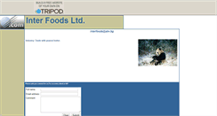 Desktop Screenshot of inter-foods-ltd.tripod.com