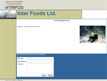 Tablet Screenshot of inter-foods-ltd.tripod.com