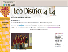 Tablet Screenshot of leodistrict4l4.tripod.com