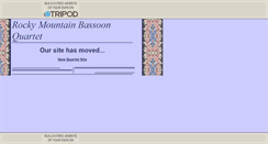Desktop Screenshot of bassoonquartet.tripod.com