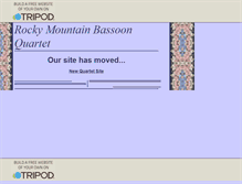 Tablet Screenshot of bassoonquartet.tripod.com