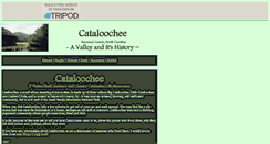 Desktop Screenshot of cataloochee-nc.tripod.com