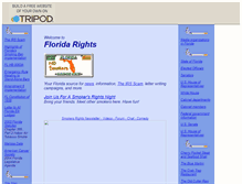 Tablet Screenshot of floridarights.tripod.com