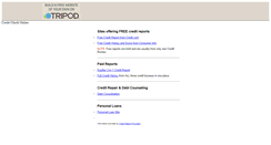 Desktop Screenshot of creditreports-deep9.tripod.com