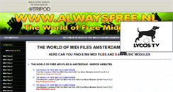 Desktop Screenshot of midi.music.tripod.com