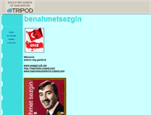 Tablet Screenshot of benahmetsezgin.tripod.com