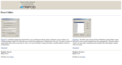 Desktop Screenshot of poserutils.tripod.com
