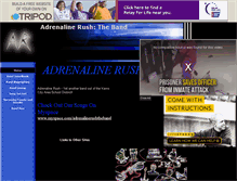 Tablet Screenshot of adrenalinerush05.tripod.com