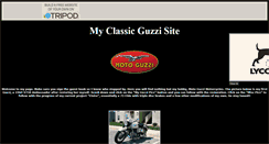 Desktop Screenshot of motoguzzi69.tripod.com