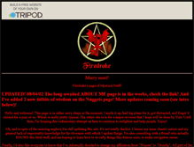 Tablet Screenshot of firedrake2000.tripod.com
