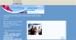 Desktop Screenshot of interfaithweddings.tripod.com