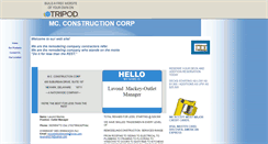 Desktop Screenshot of mcconstructioncorp.tripod.com
