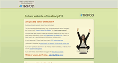 Desktop Screenshot of bsatroop218.tripod.com