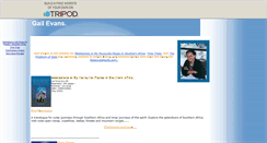 Desktop Screenshot of gailevans.tripod.com