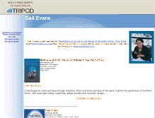 Tablet Screenshot of gailevans.tripod.com