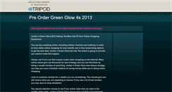 Desktop Screenshot of ordergreenglow4s.tripod.com