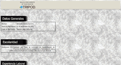 Desktop Screenshot of inicios.tripod.com
