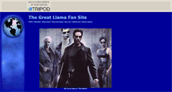Desktop Screenshot of greatllama.tripod.com