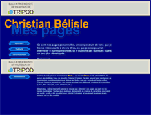 Tablet Screenshot of csbelisle.tripod.com