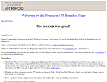 Tablet Screenshot of penncrest.tripod.com