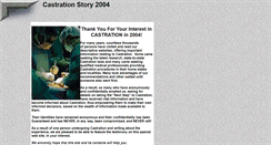 Desktop Screenshot of castrationstory.tripod.com