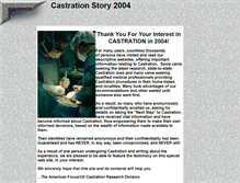 Tablet Screenshot of castrationstory.tripod.com