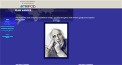 Desktop Screenshot of jeanvanier100.tripod.com