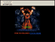 Tablet Screenshot of dbzhyperspace1.tripod.com