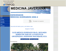 Tablet Screenshot of medicinajaveriana.tripod.com