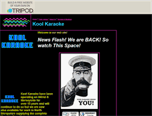 Tablet Screenshot of koolkaraoke.tripod.com