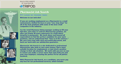 Desktop Screenshot of pharmacistjobsearch.tripod.com