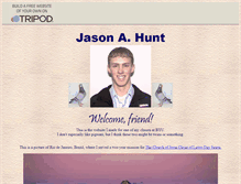 Tablet Screenshot of jasonahunt.tripod.com