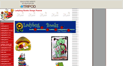 Desktop Screenshot of ladybugbook.tripod.com